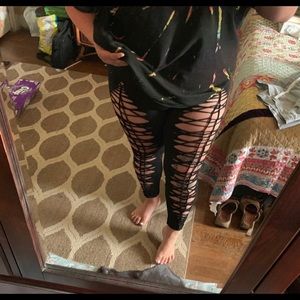 Slitweave leggings XL